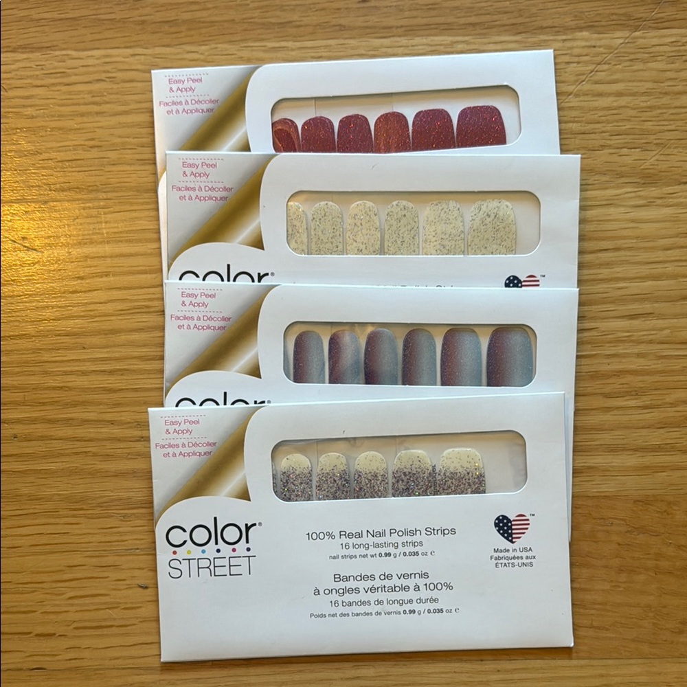 Color Street Nail Polish Strips Set